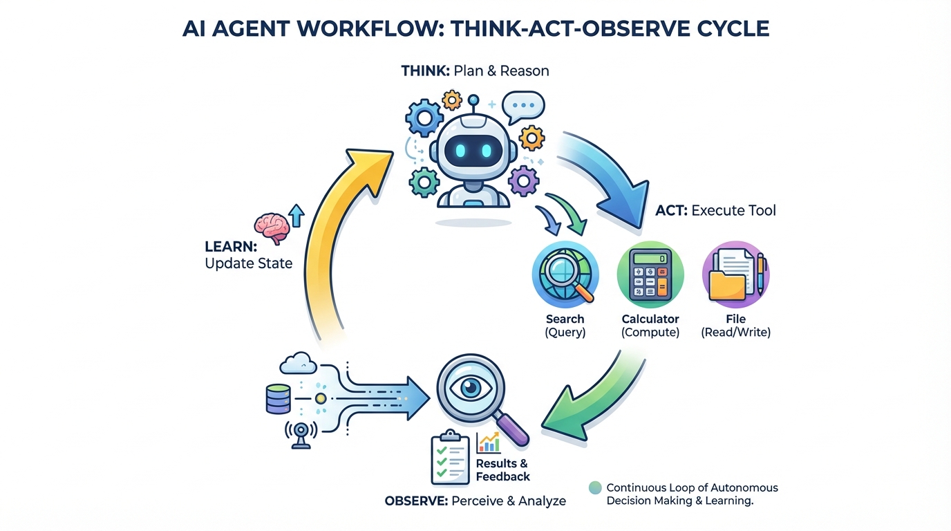 AI Agent工作流程示例