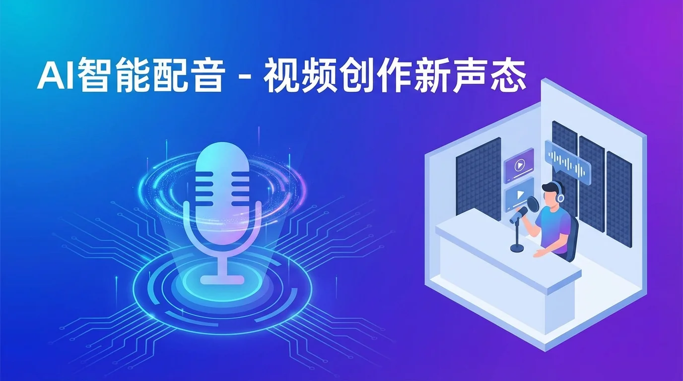 怎么给视频加入AI配音？3种方法从简单到专业