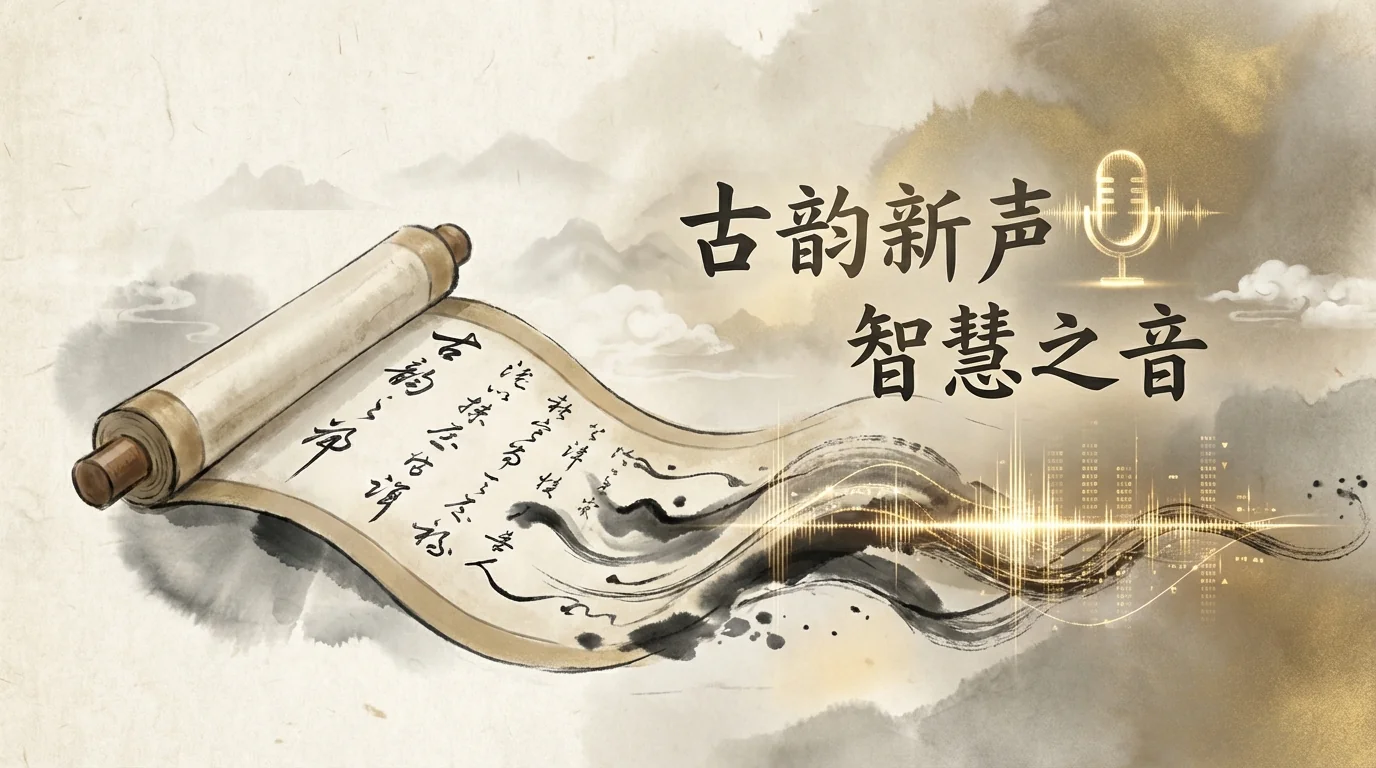 诗词AI配音怎么做？古诗词朗诵配音的正确打开方式 - FlowPix