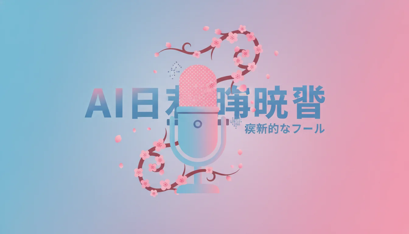 日语AI配音工具实测：做日配视频不会日语也能搞定