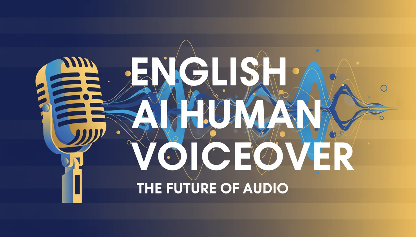 英语AI人声配音怎么做？接近母语者水平的工具推荐