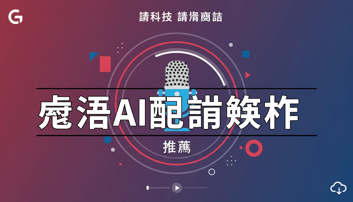粤语AI配音软件推荐：广东话/港式粤语都能配的5款工具