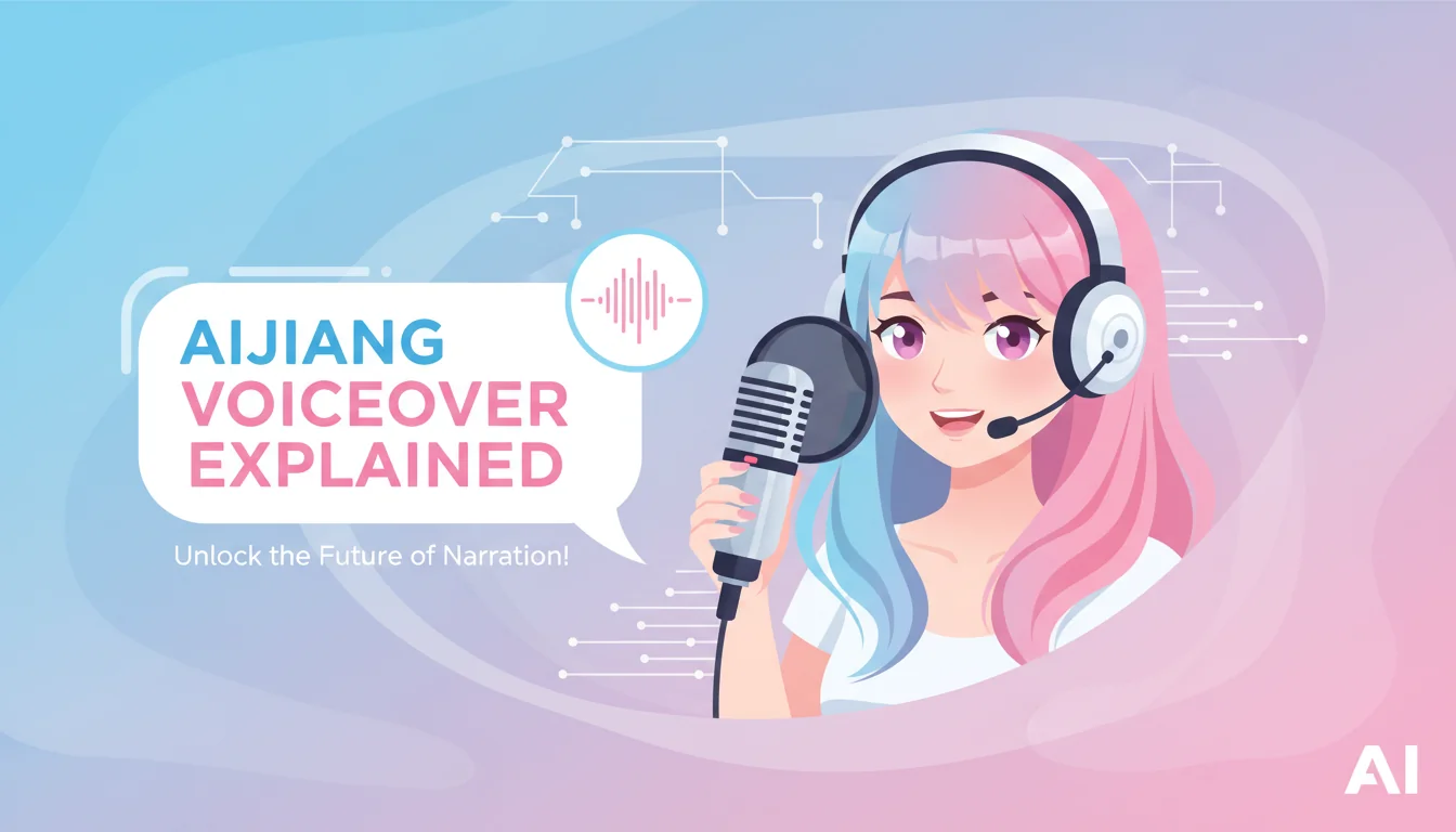 AI爱酱是配音吗？虚拟角色声音来源和技术解析
