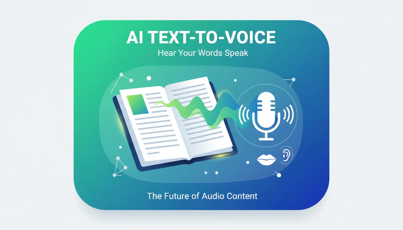 配音AI读稿怎么做？文字转语音完整教程