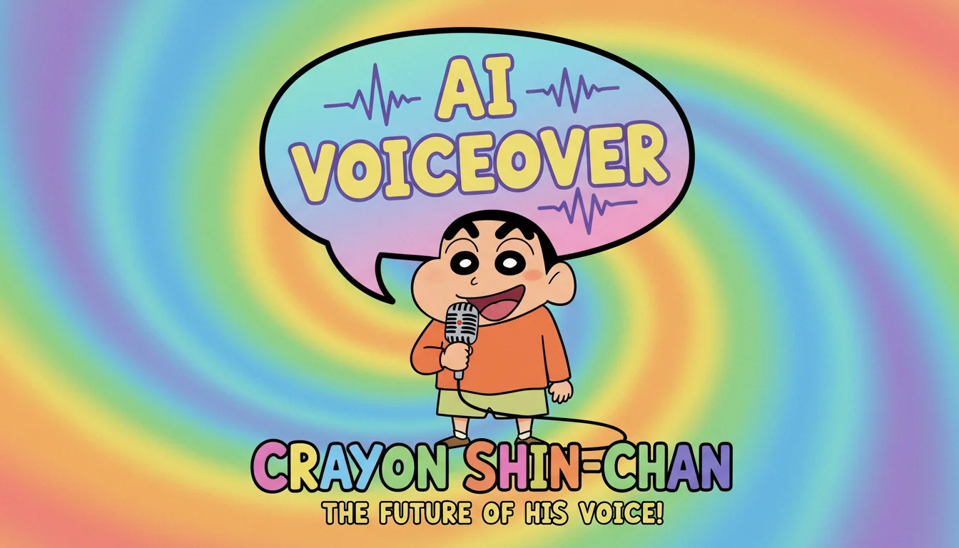 蜡笔小新配音AI怎么做？动漫角色音色克隆教程