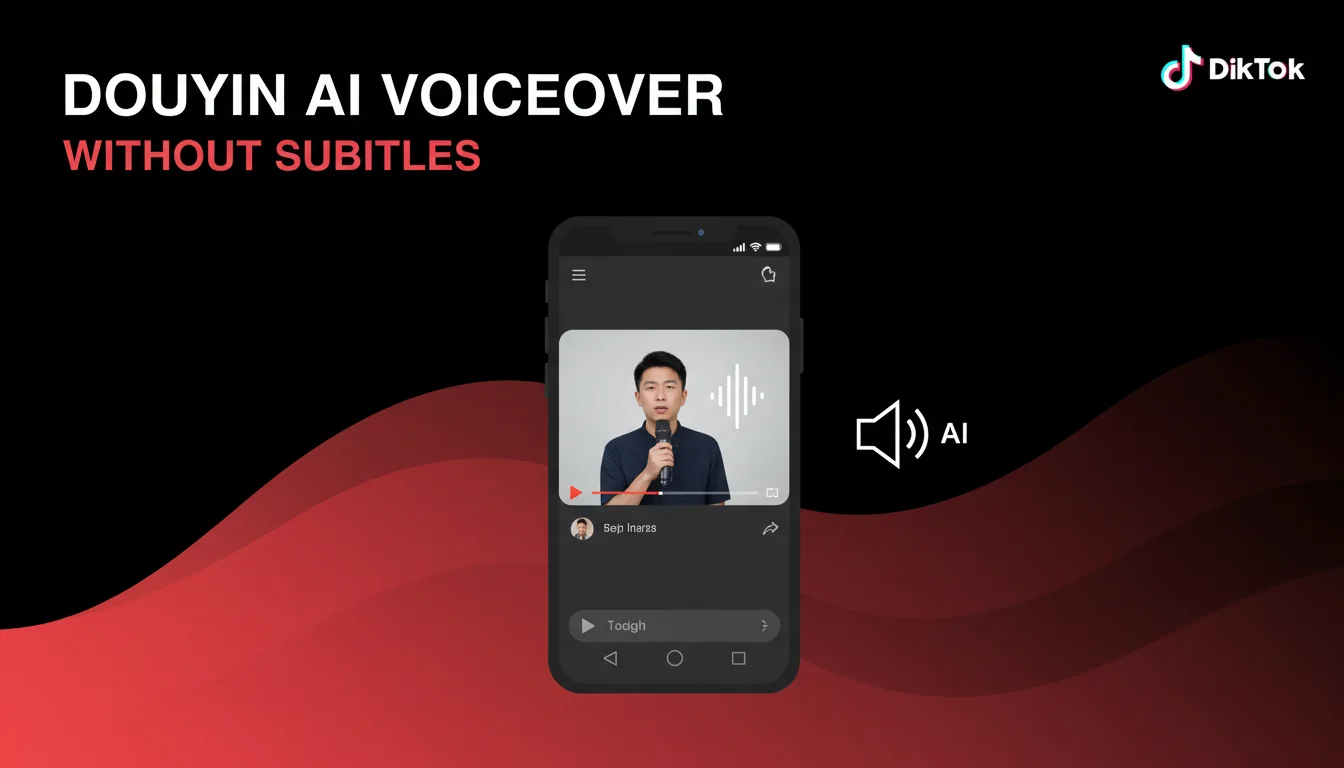 抖音AI配音无字幕怎么办？添加字幕的3种方法