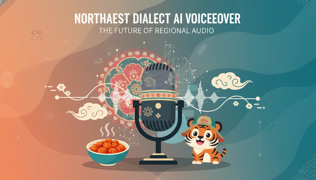 AI东北人配音怎么做？东北话配音工具和技巧实测