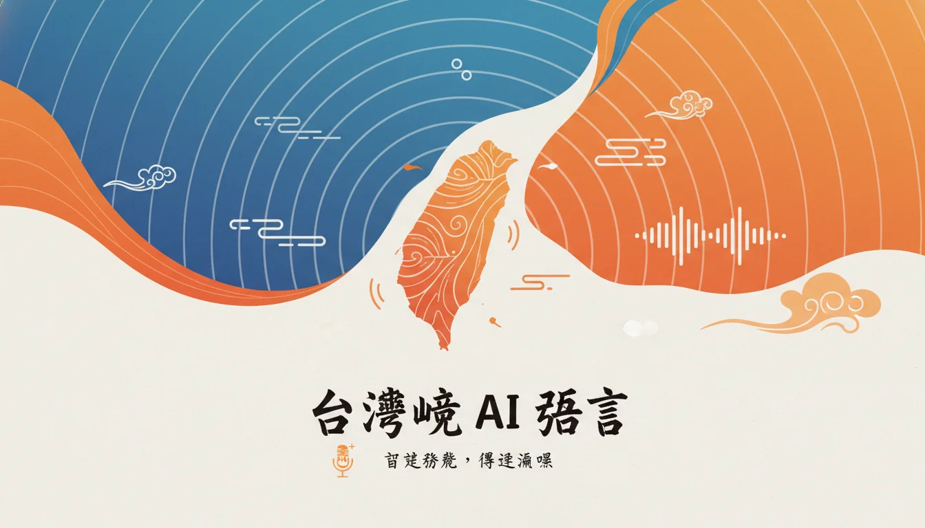 台湾腔AI配音怎么做？3款工具实测发音像不像台湾人