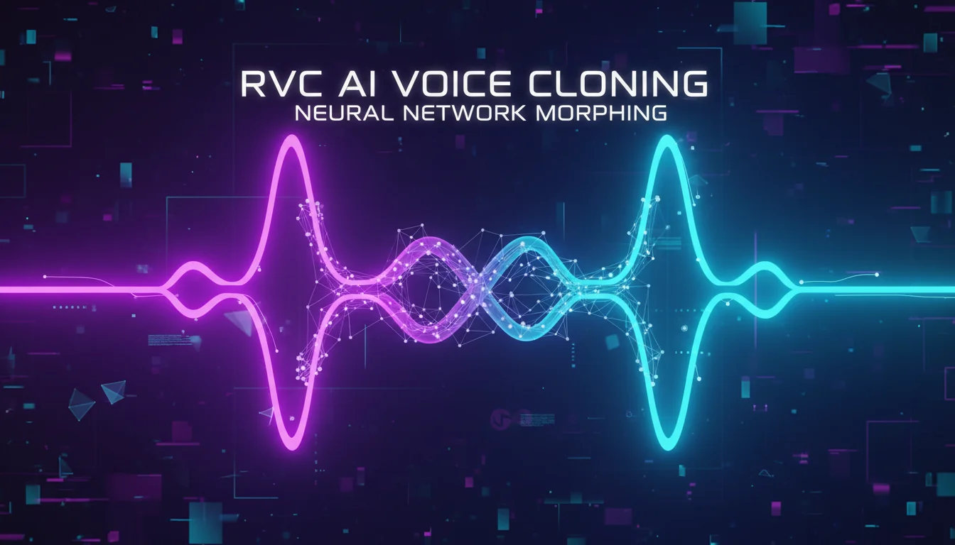 RVC AI配音怎么做？声音克隆配音完整教程