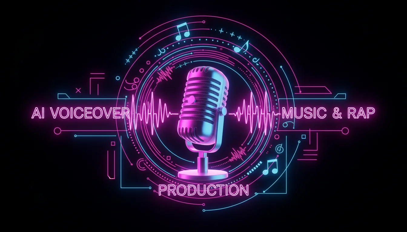 AI配音加音乐和Rap怎么做？3款工具帮你配出节奏感