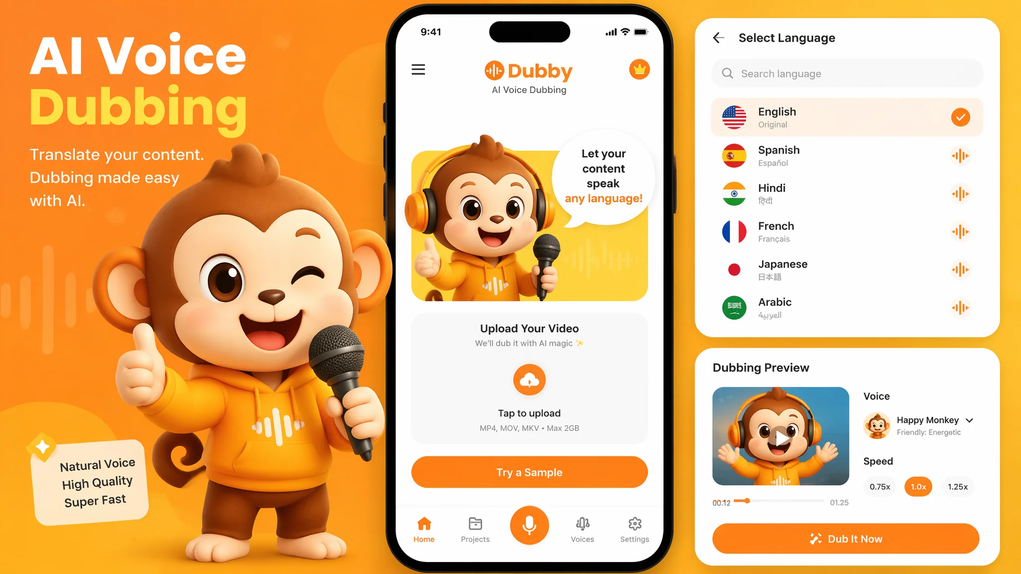 ai语音配音软件猴子是什么？"猴子配音"App实测+同类工具横评
