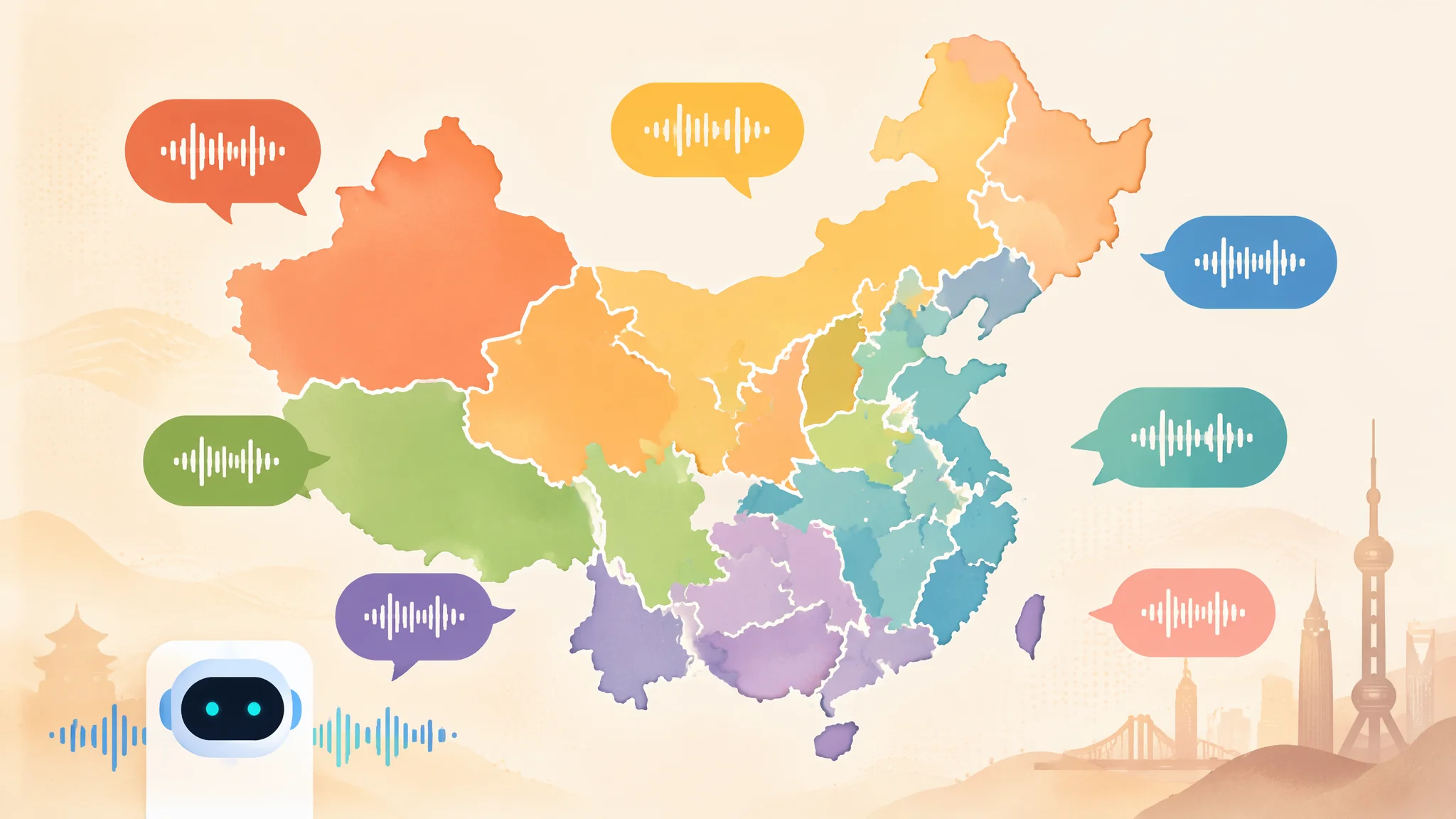 AI配音合成方言怎么做？3种方法一键生成方言语音（2026版）