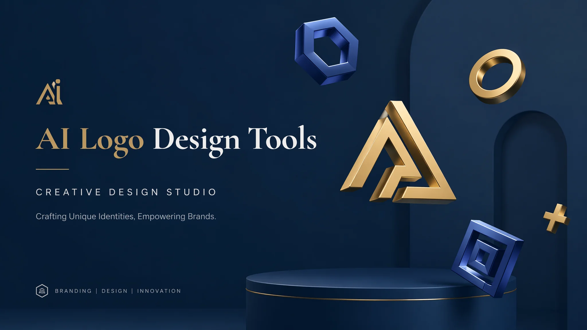 AI Logo设计工具Looka Logomaster Designs.ai对比评测