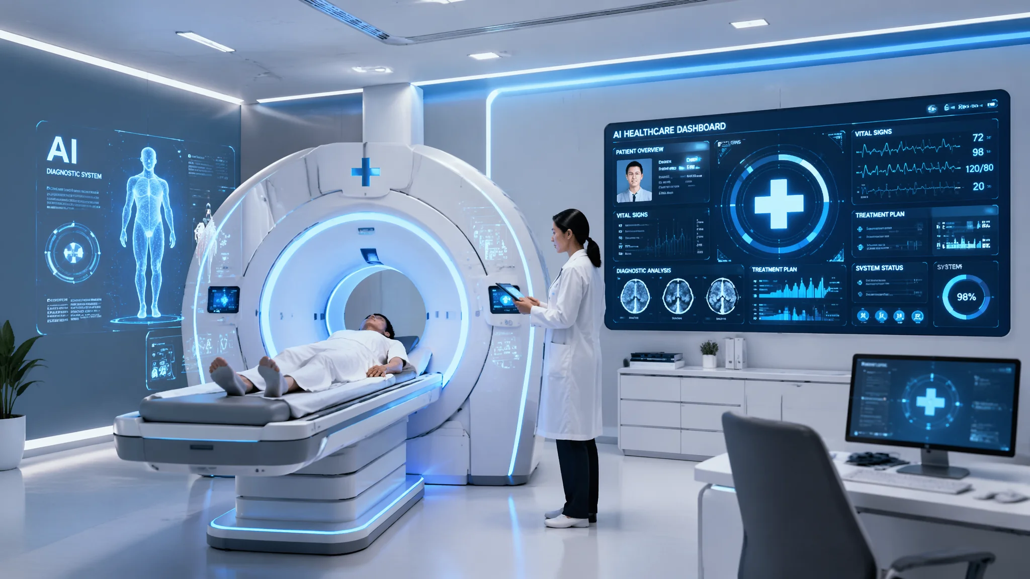 AI医疗健康诊断应用盘点：2026年从影像识别到慢病管理的实际落地