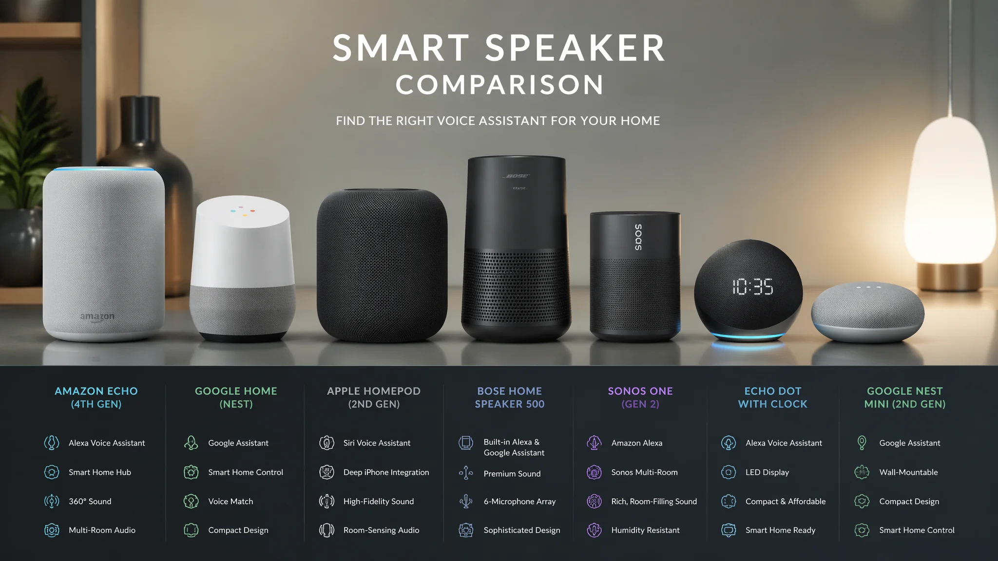 AI智能音箱对比2026：小爱、天猫精灵、小度、HomePod 7款实测