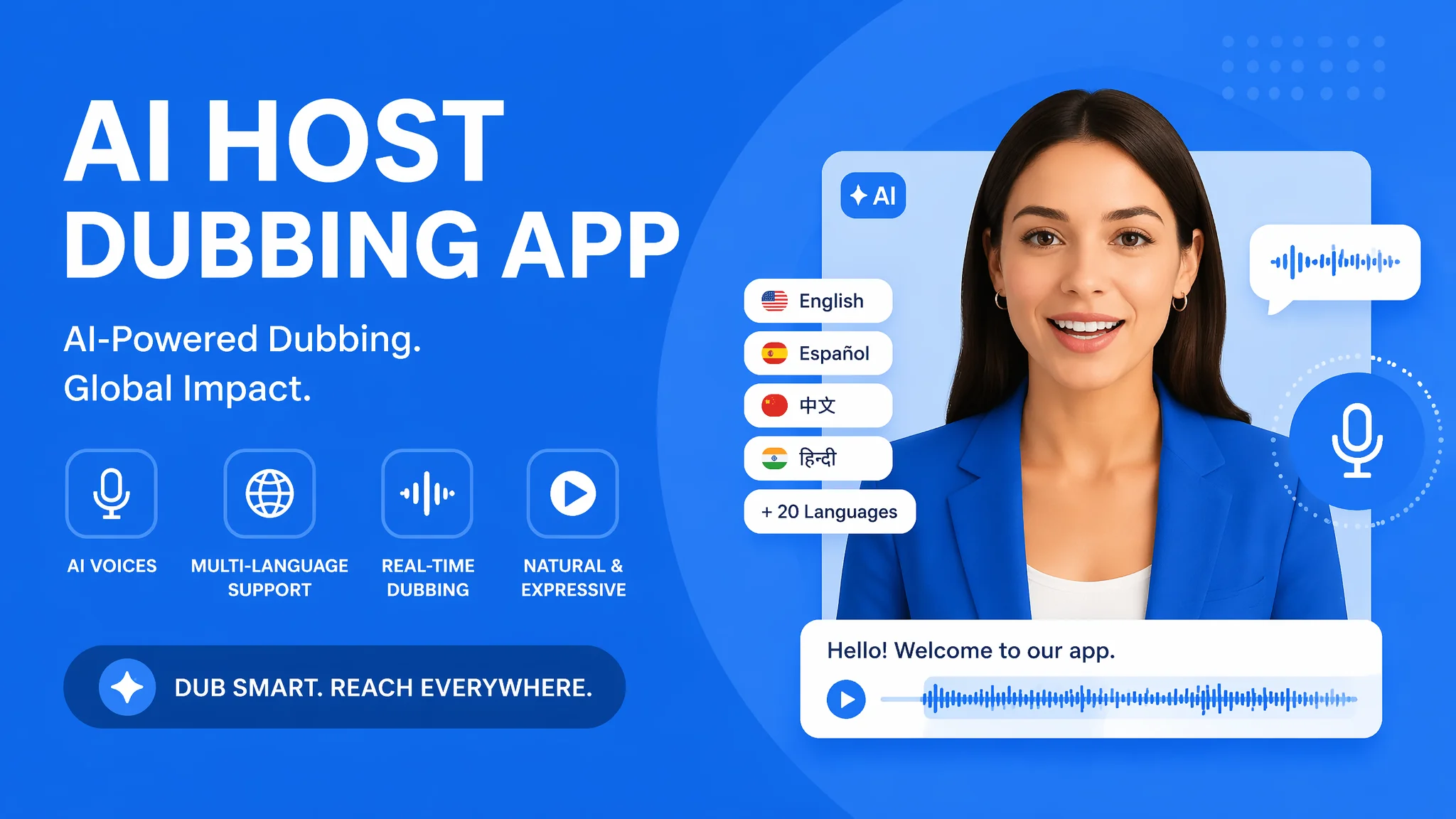 AI主持人配音APP有哪些？2026年虚拟主播配音工具推荐
