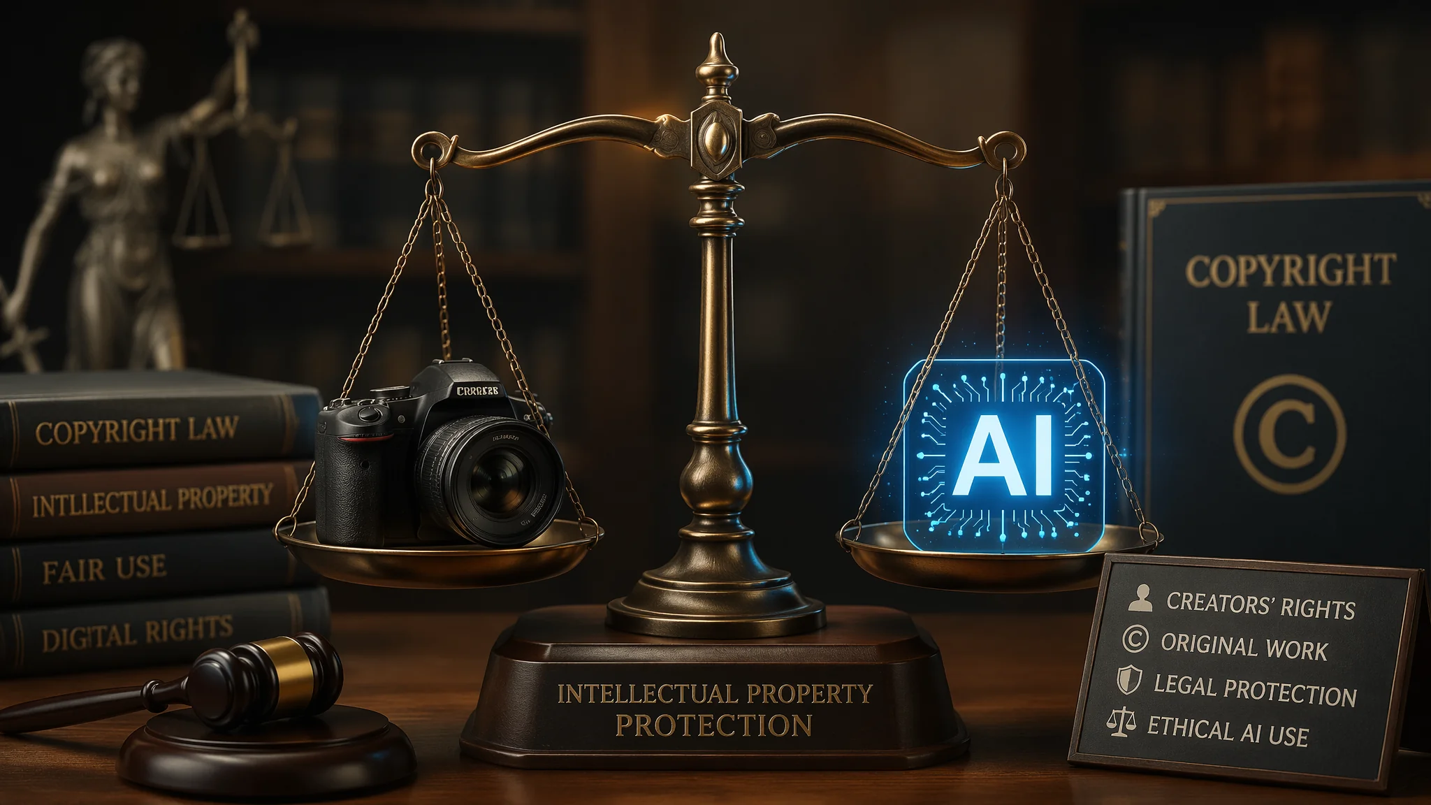 AI 생성 이미지 저작권 완벽 정리: 상업적으로 써도 될까?