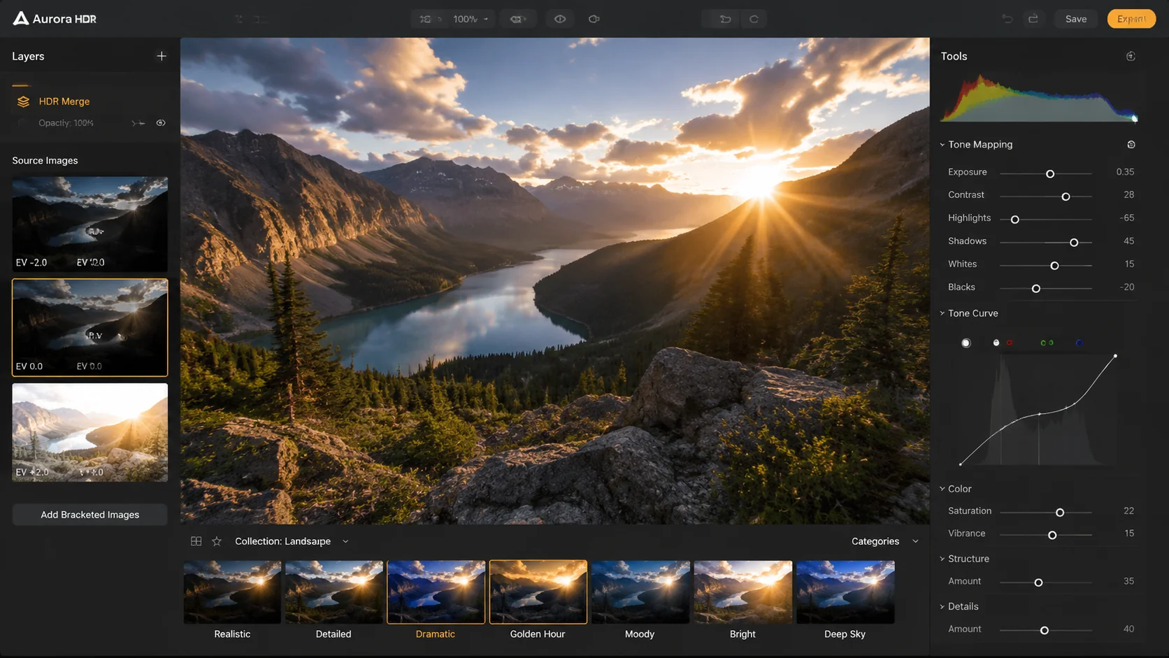 Aurora HDR AI修图软件实测：专攻HDR照片合成的Skylum另一把好手