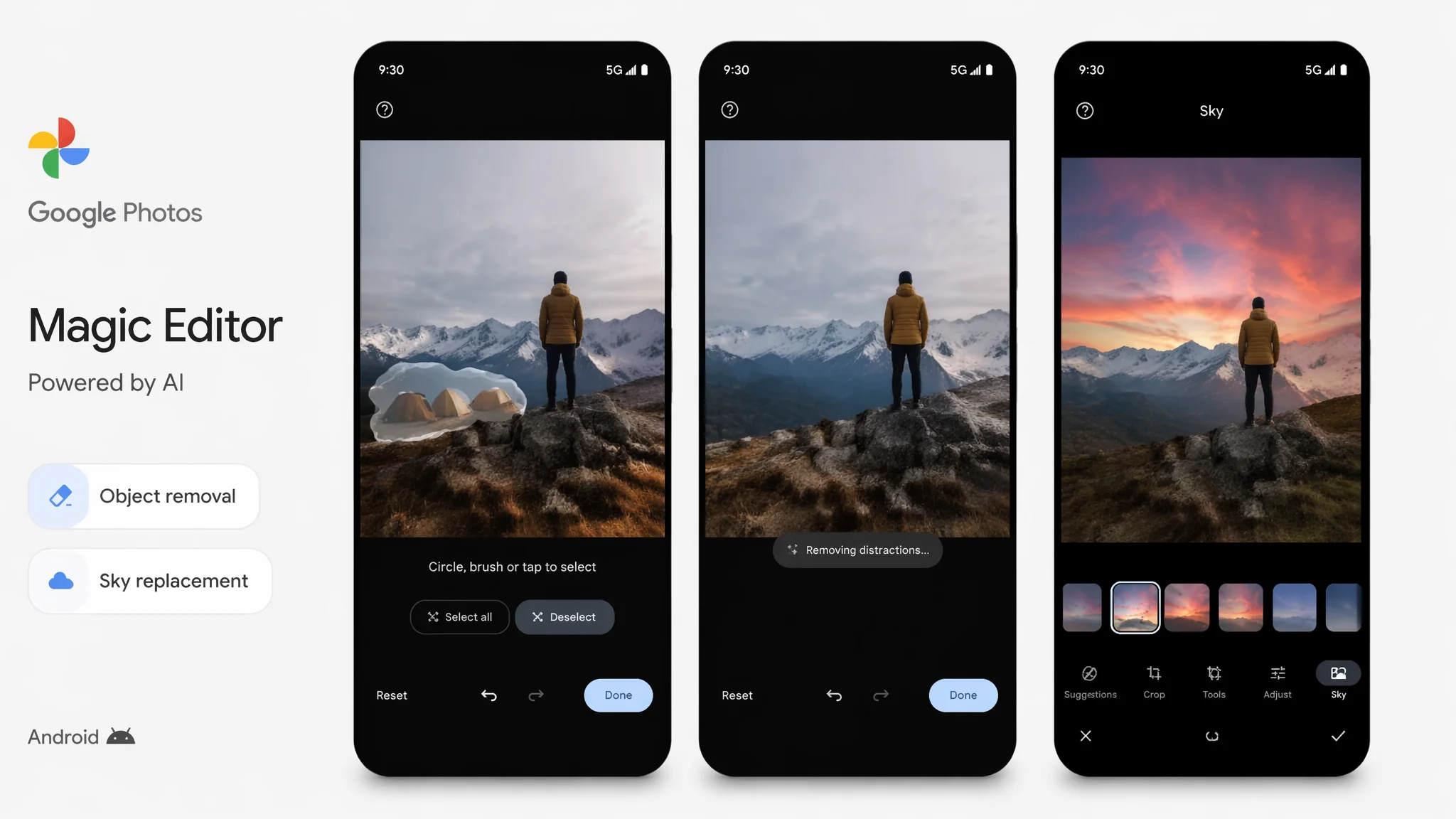 Google Photos AI修图功能实测：免费照片管理工具的AI修图比付费App还强