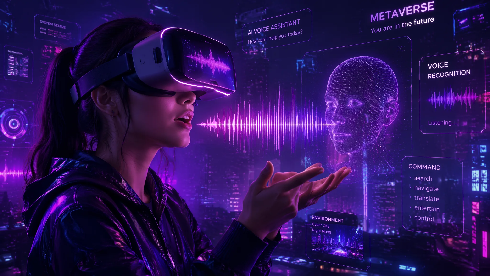 AI音声×AR/VRの活用法2026：メタバース空間での音声合成技術