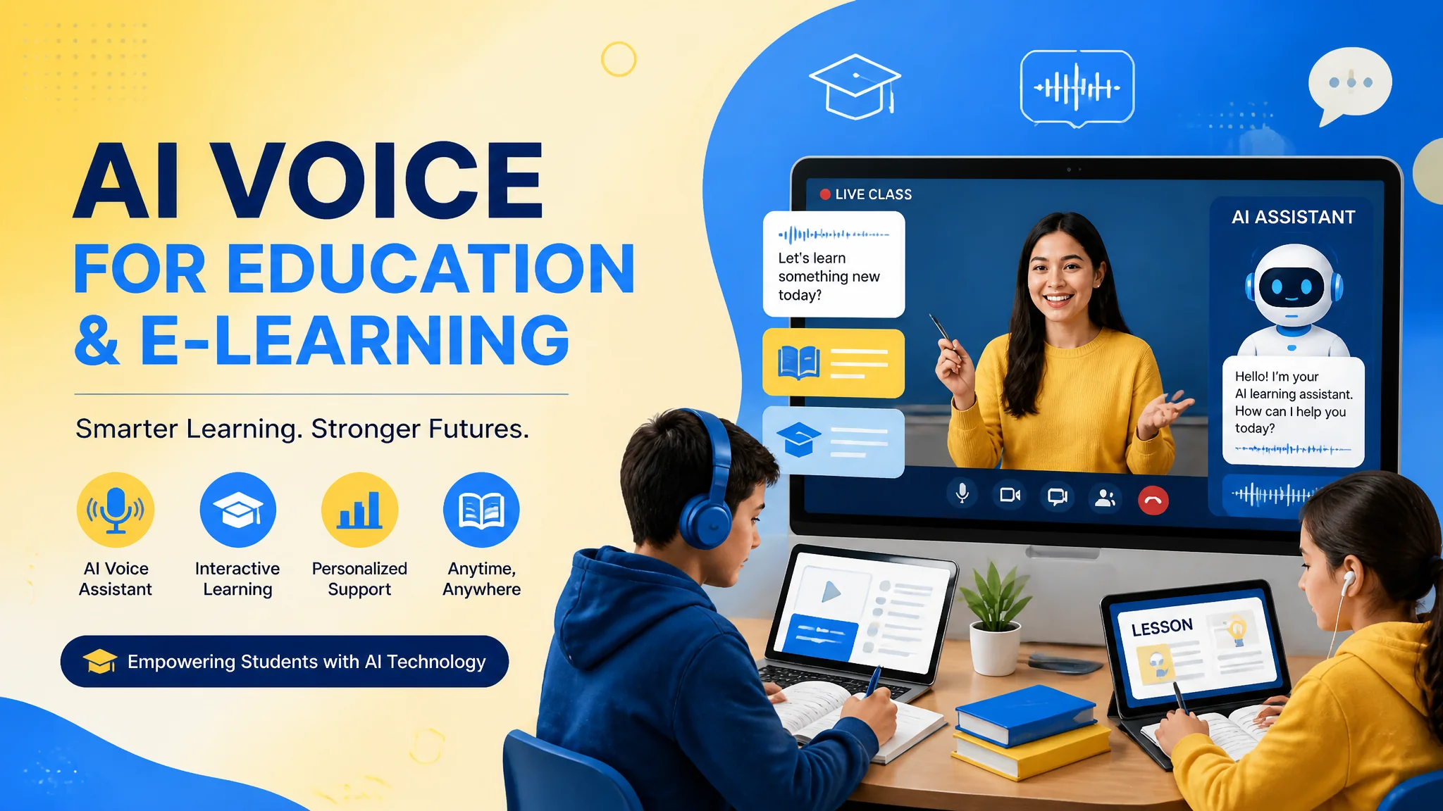 KI Stimme für Bildung & E-Learning 2026: Lernvideos und Kurse effizient vertonen