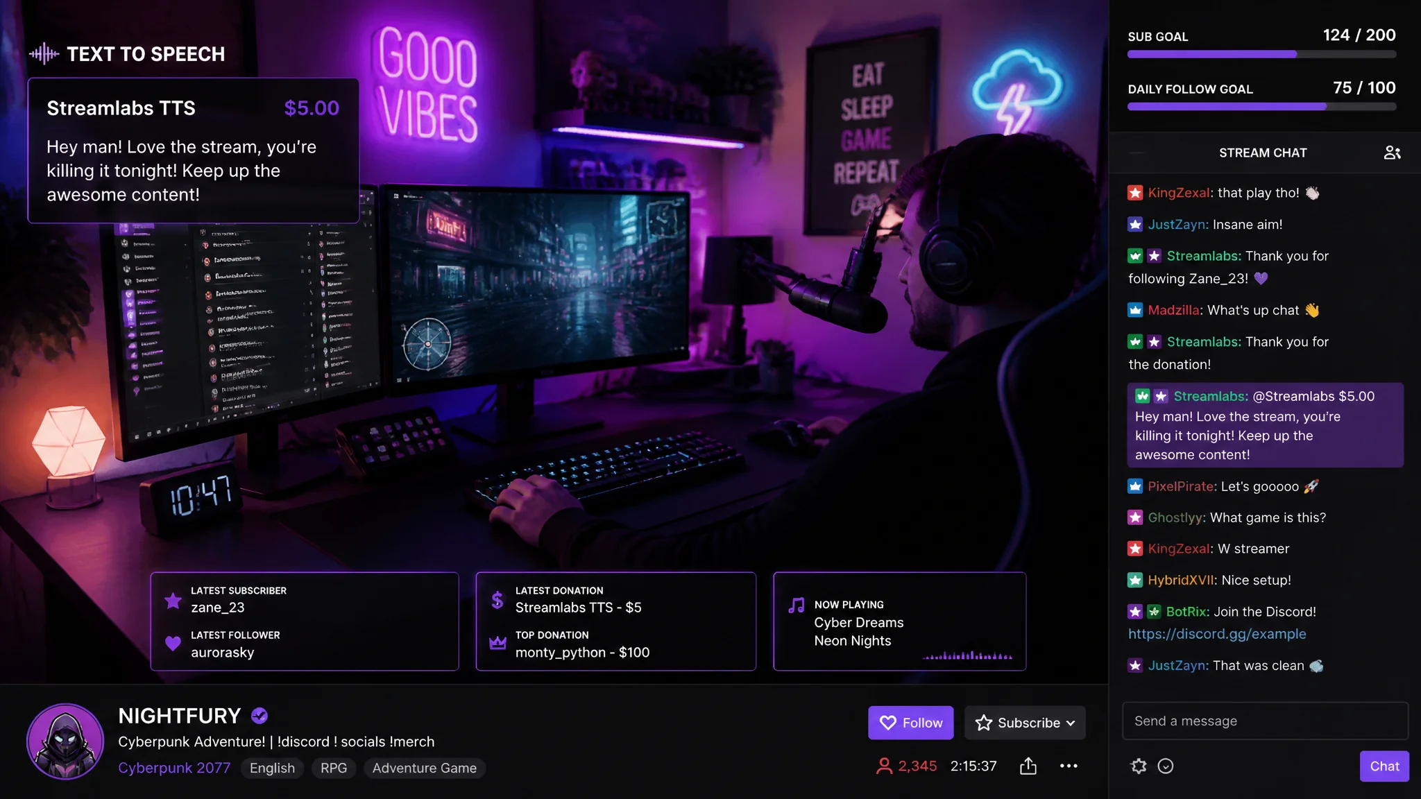 Text to Speech per Streaming Twitch in Italiano: Guida per Streamer 2026