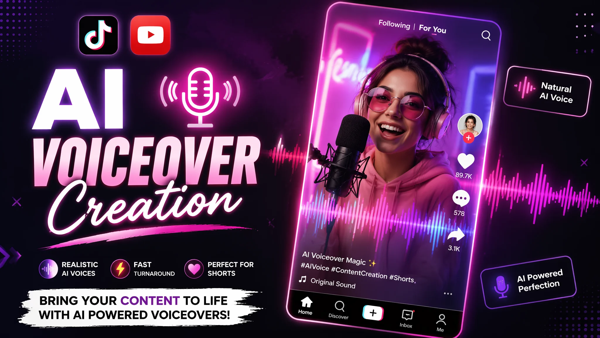 TikTok & Shorts KI Stimme 2026: Virale Voiceovers in 2 Minuten erstellen