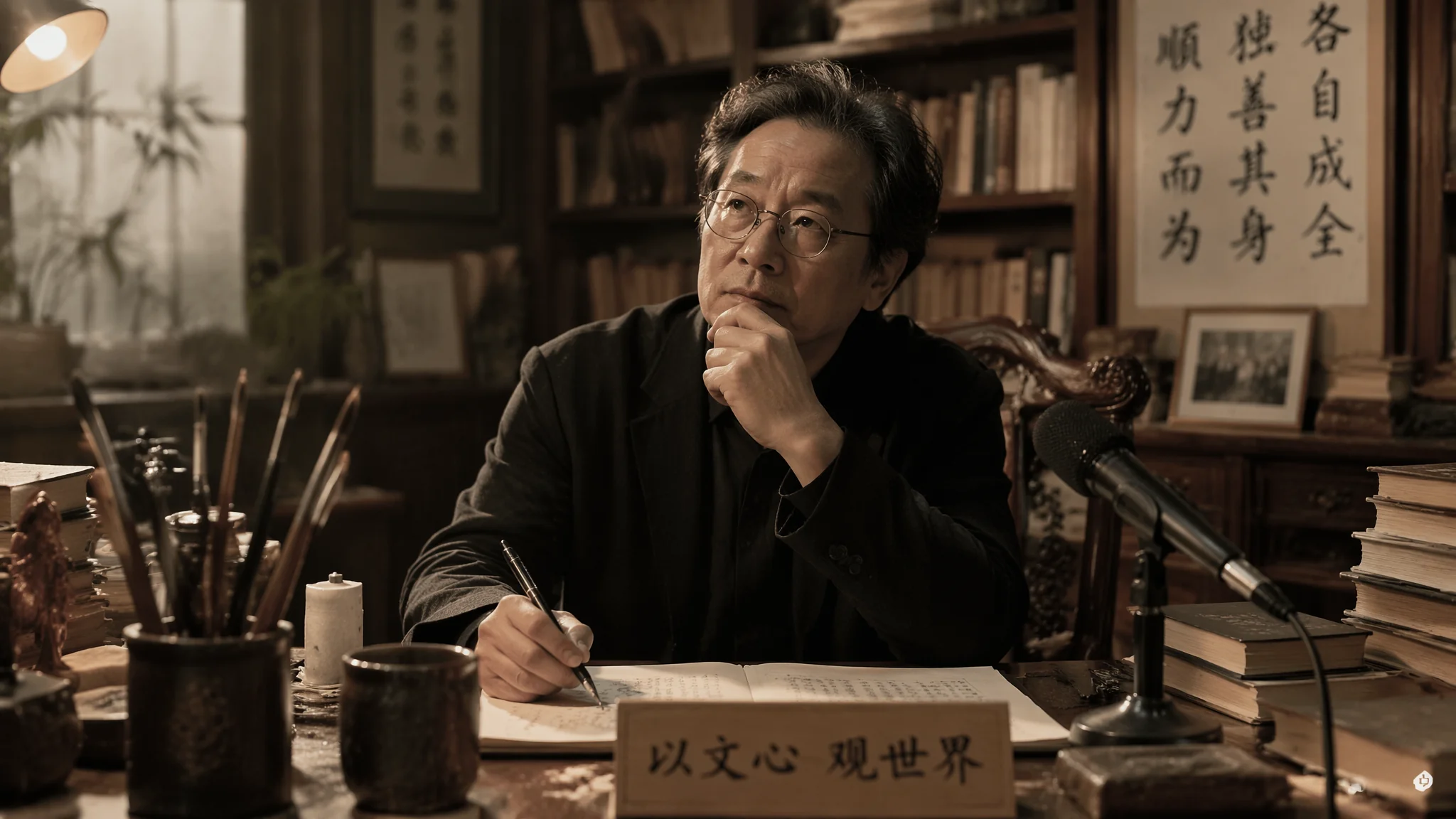 AI史铁生配音怎么模仿？文学作家风格和深邃思考感的配音方法