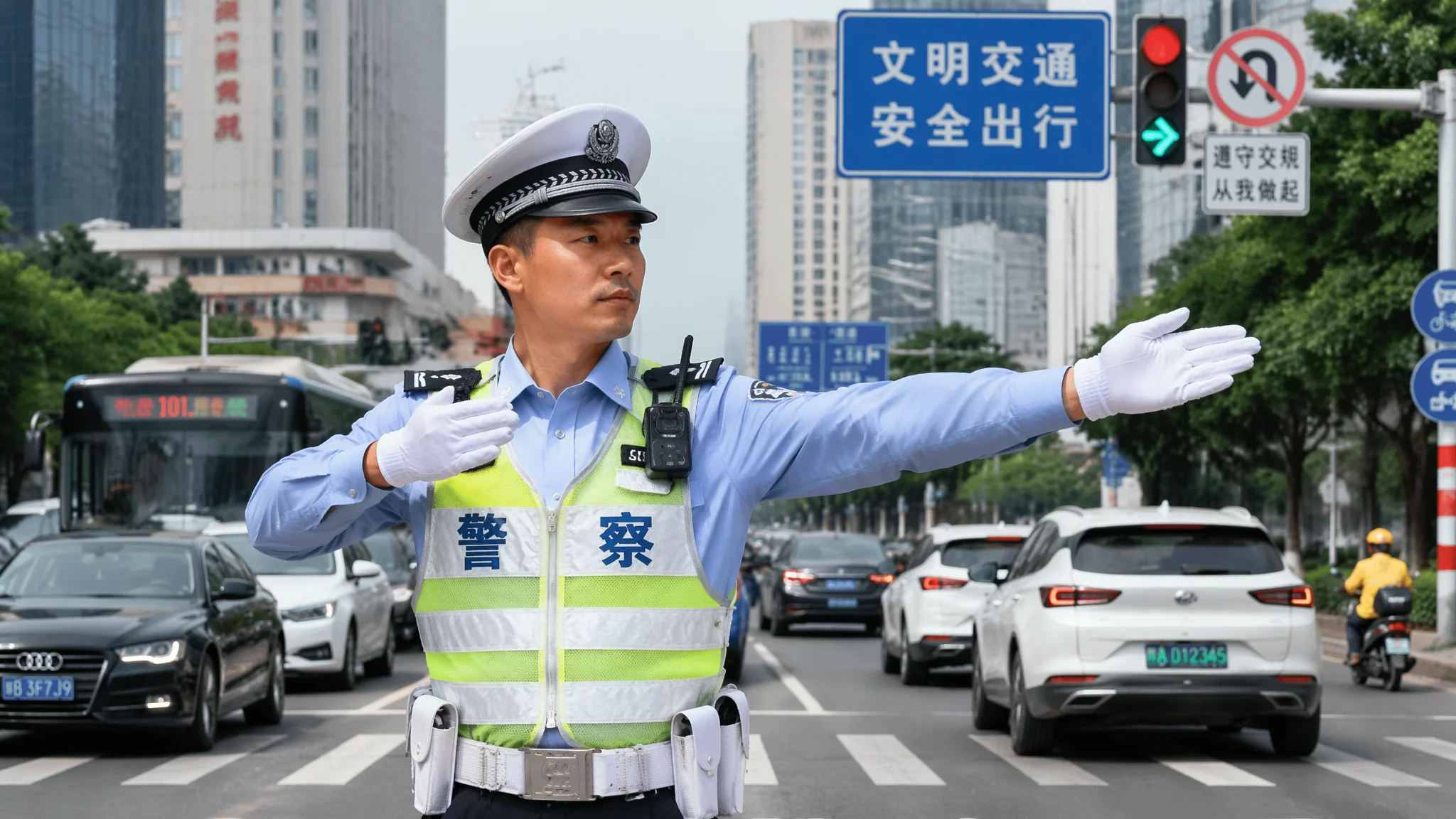 AI交警配音怎么做？交通播报和安全提示风格的配音方法
