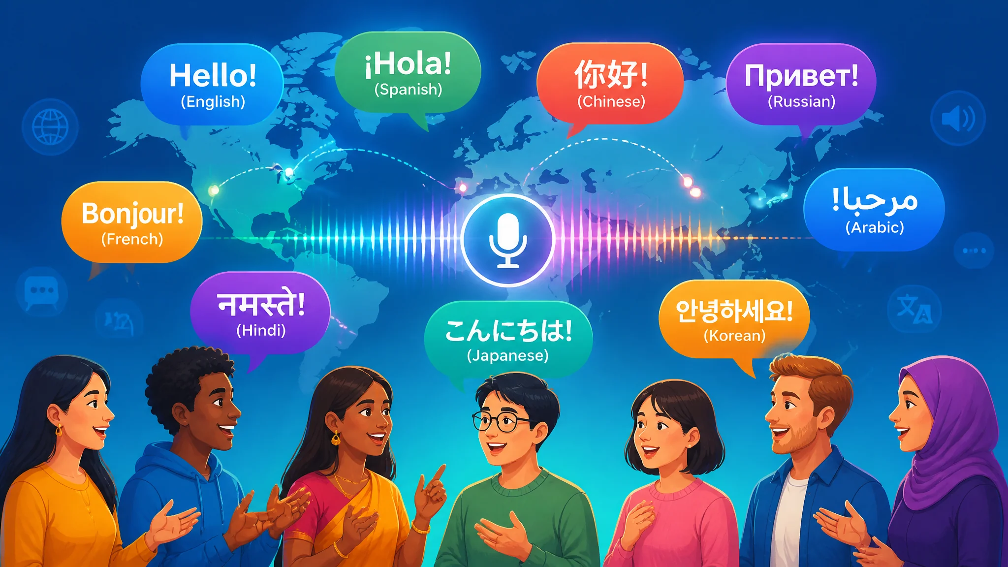 AI配音和AI语音翻译怎么用？多语言配音翻译一站式方案