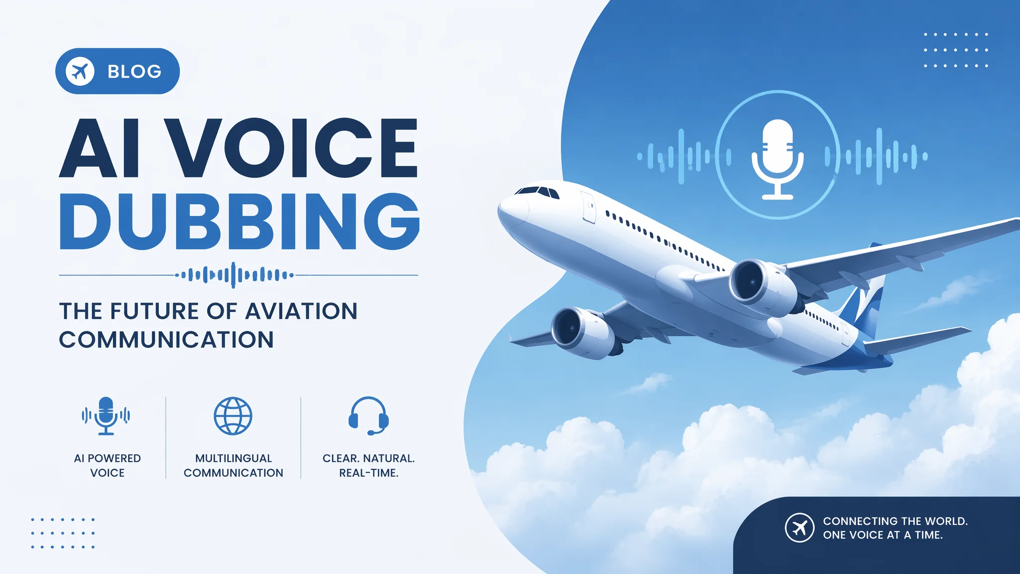 AI飞机配音：给你最真实的航空声景体验
