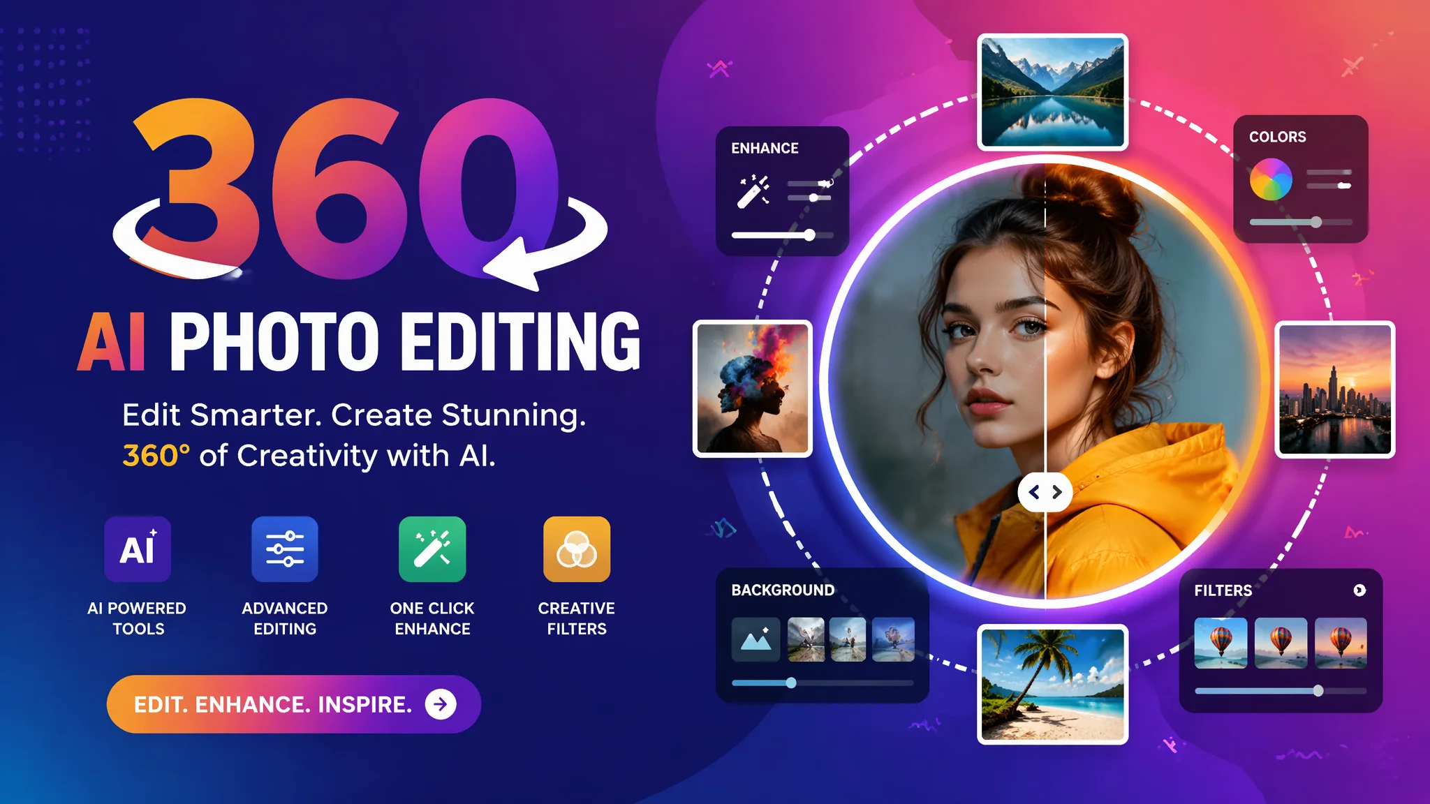 360AI修图工具评测：安全软件公司的跨界修图表现如何