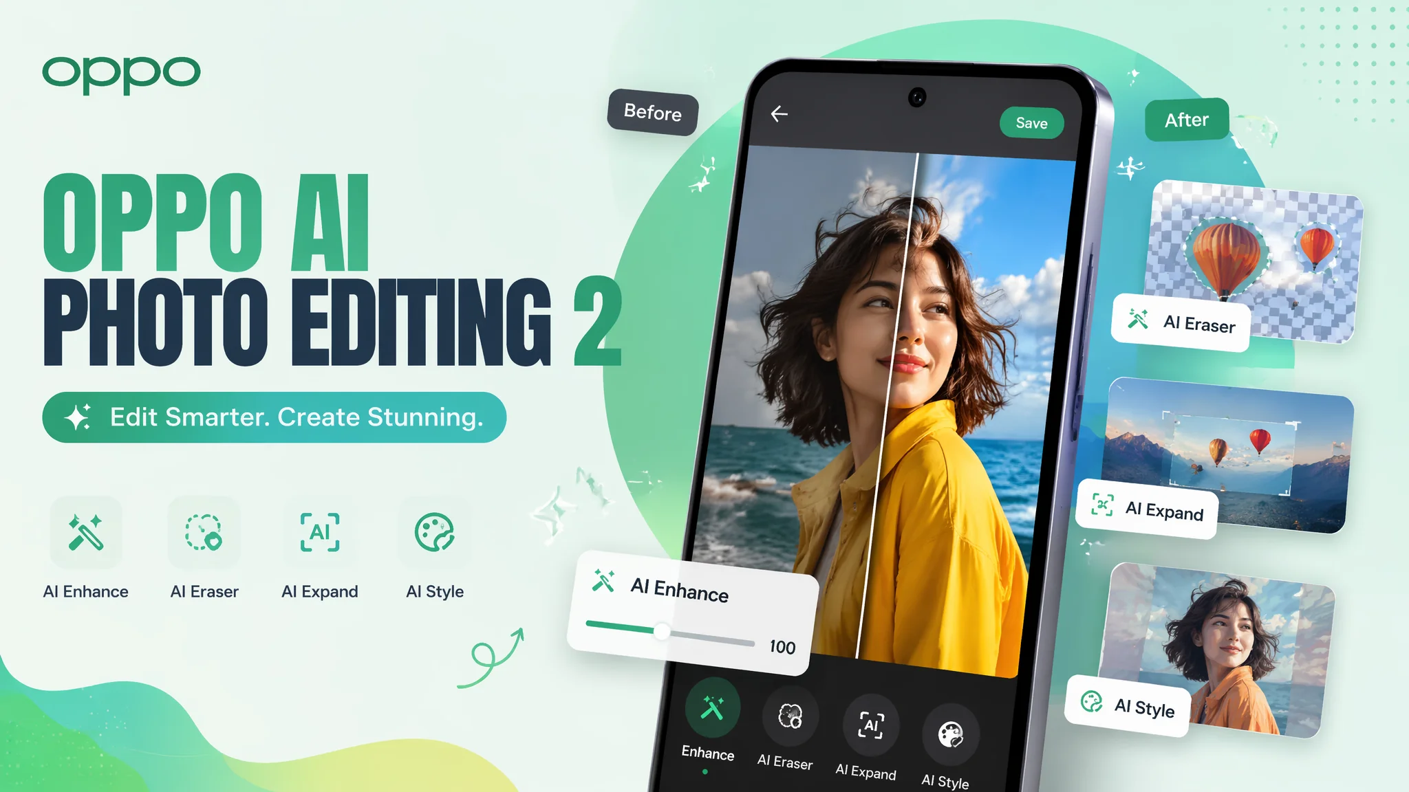 OPPO手机AI修图功能体验：ColorOS 15内置修图好用吗