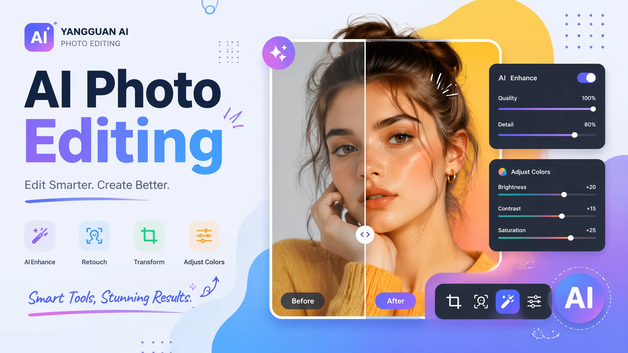 阳关AI修图：戈壁大漠古风写真的氛围感后期处理