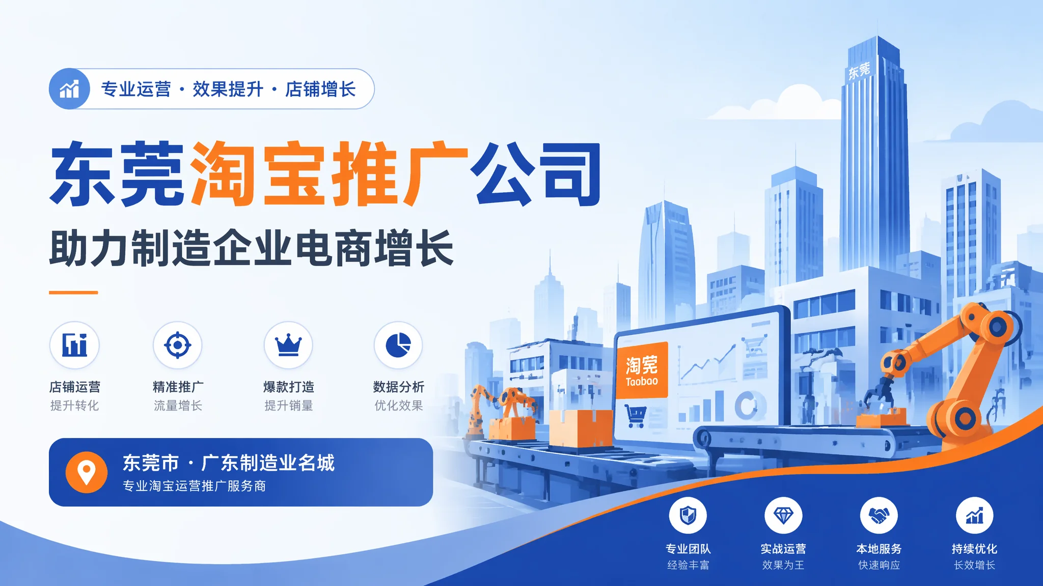 东莞淘宝推广公司代运营：工厂自营店的流量困境怎么破