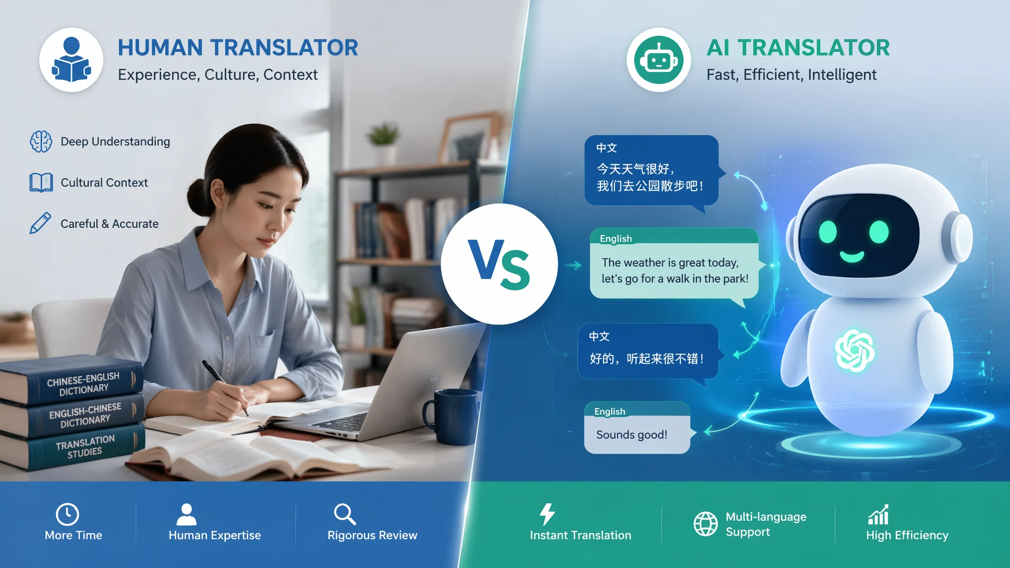 AI翻译工具真能替代人工翻译吗？把DeepL和ChatGPT拉出来遛遛