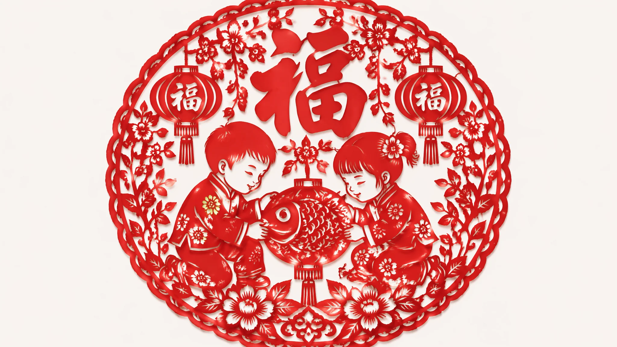 剪纸AI绘画教程：中国传统剪纸艺术的数字画法