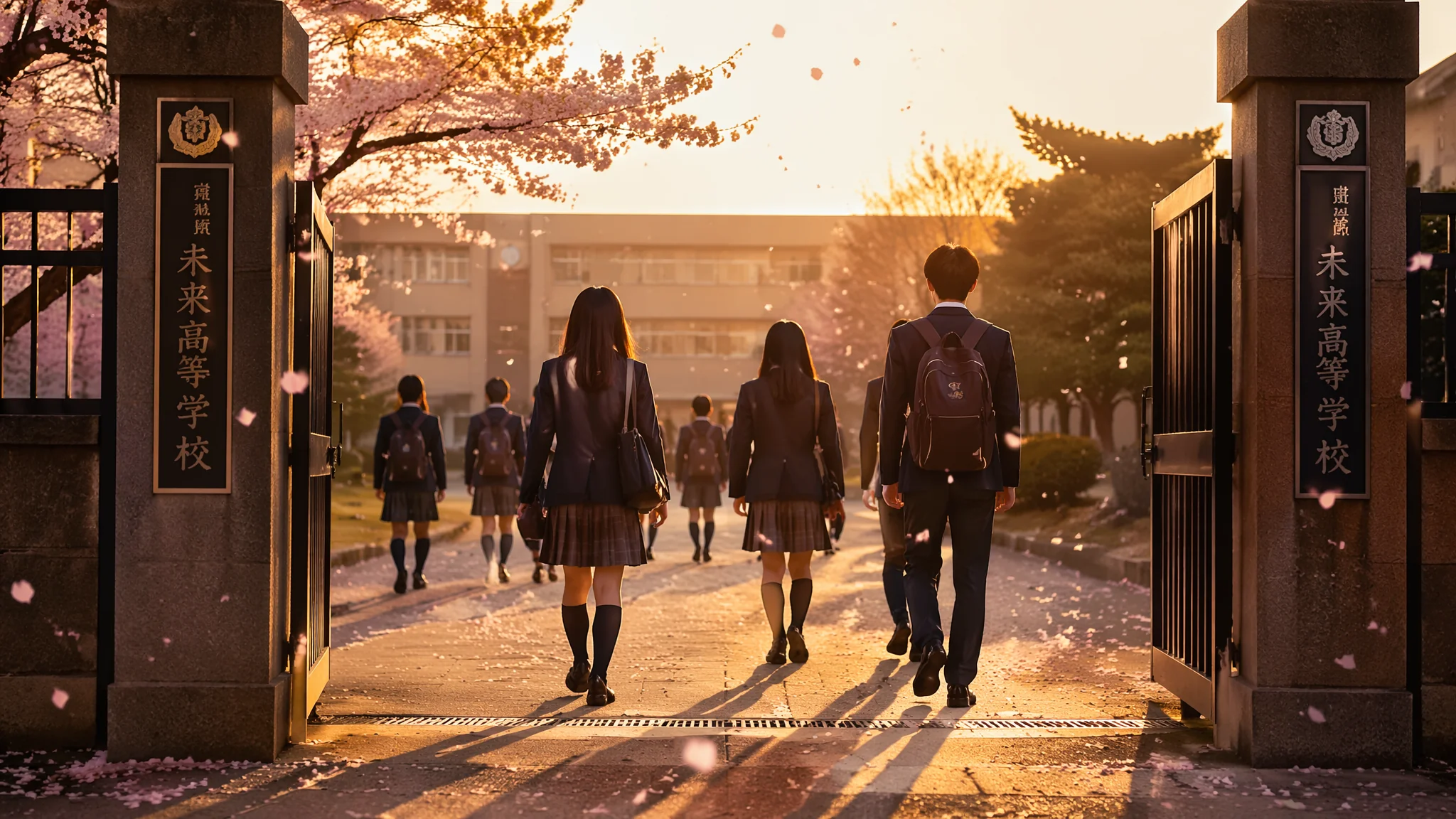 AI开学季绘画：校园场景学生角色和青春氛围的全套Prompt设计方案