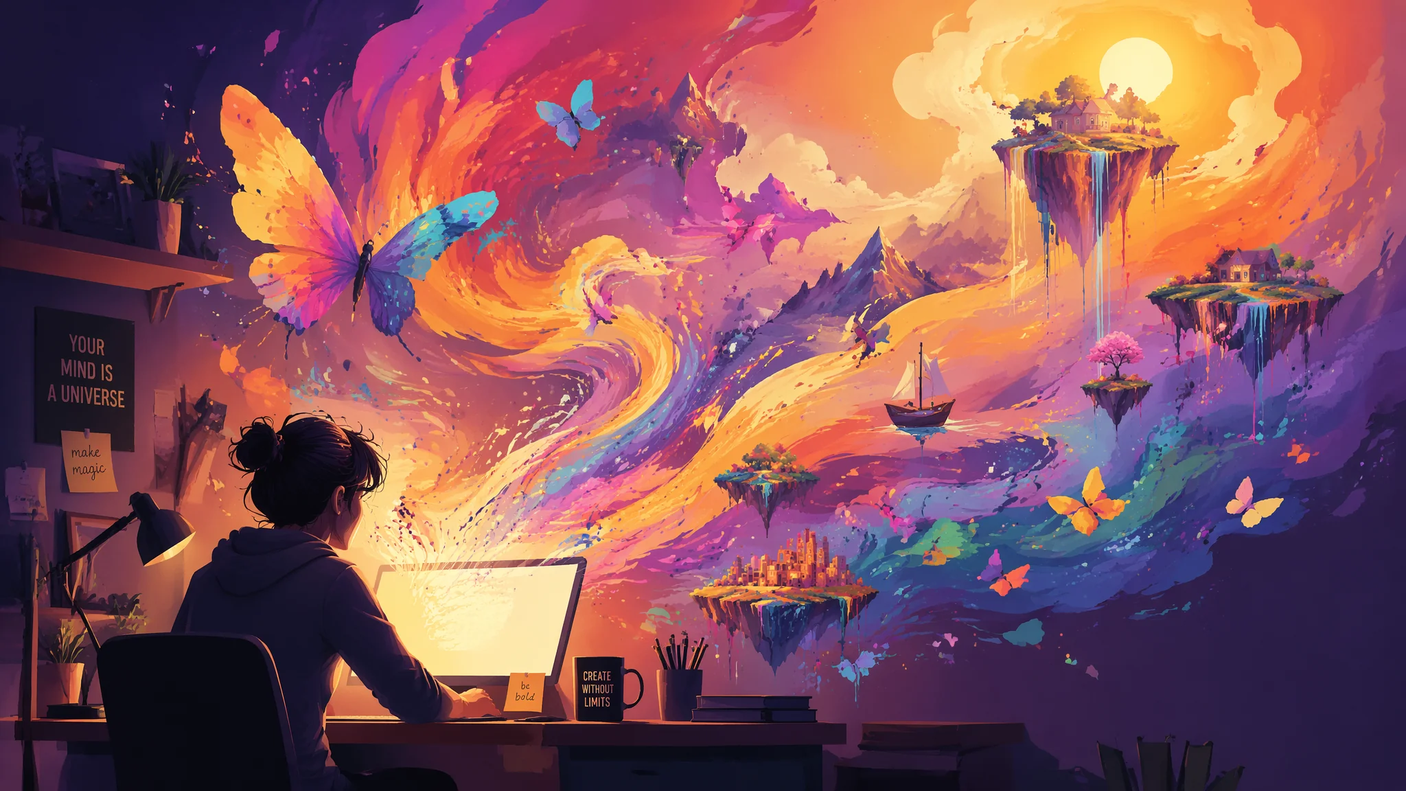 AI绘画自由创作：零基础写出心中画面的完整指南