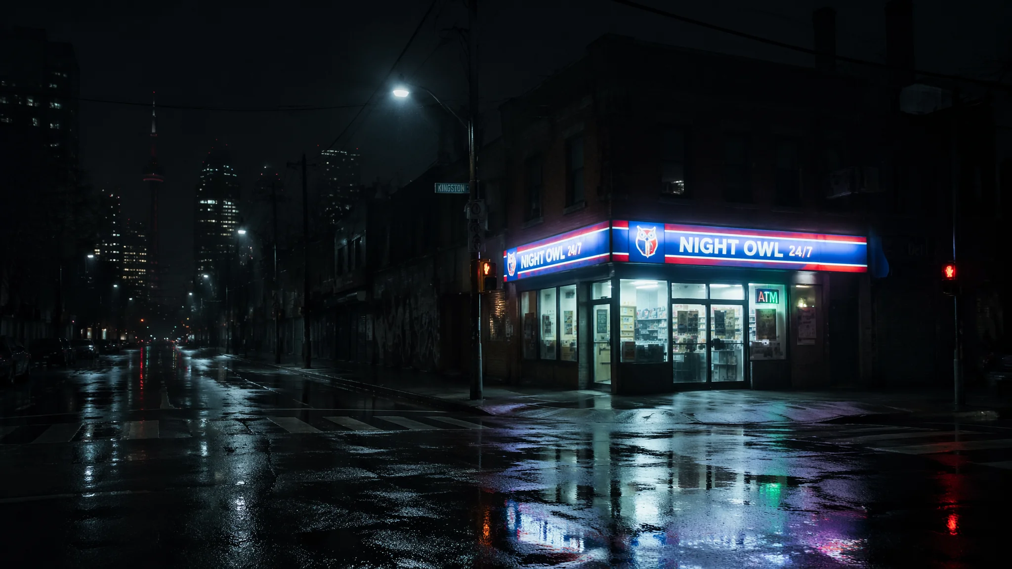 AI绘画黑夜：月光暗夜和城市夜景的低光摄影Prompt全攻略