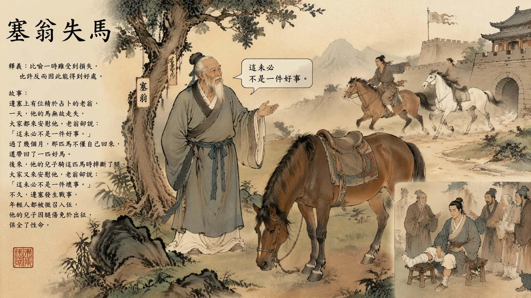 AI成语故事绘画：中华典故与四字智慧的视觉化转译技法