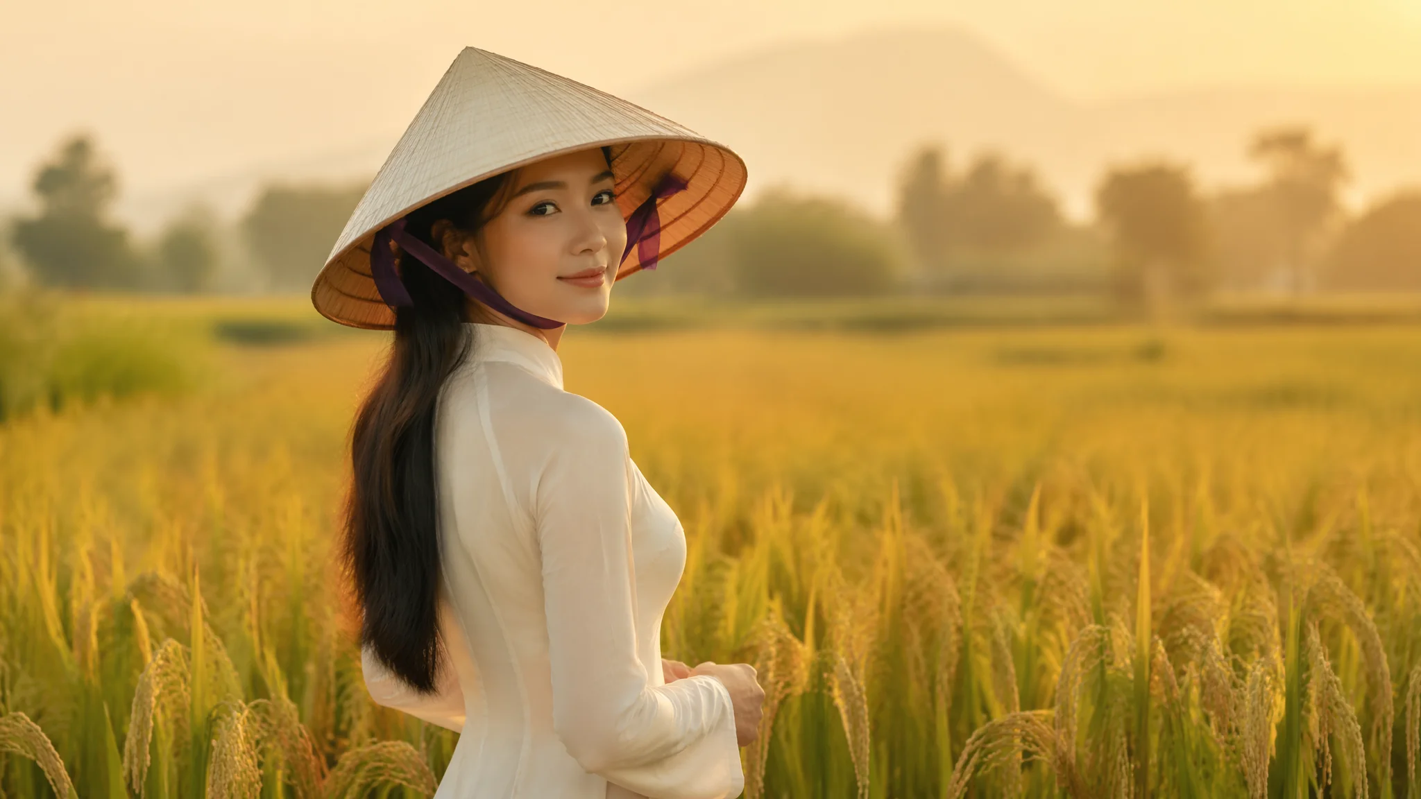 AI斗笠人物绘画：东方传统草帽与侠客形象的视觉设计