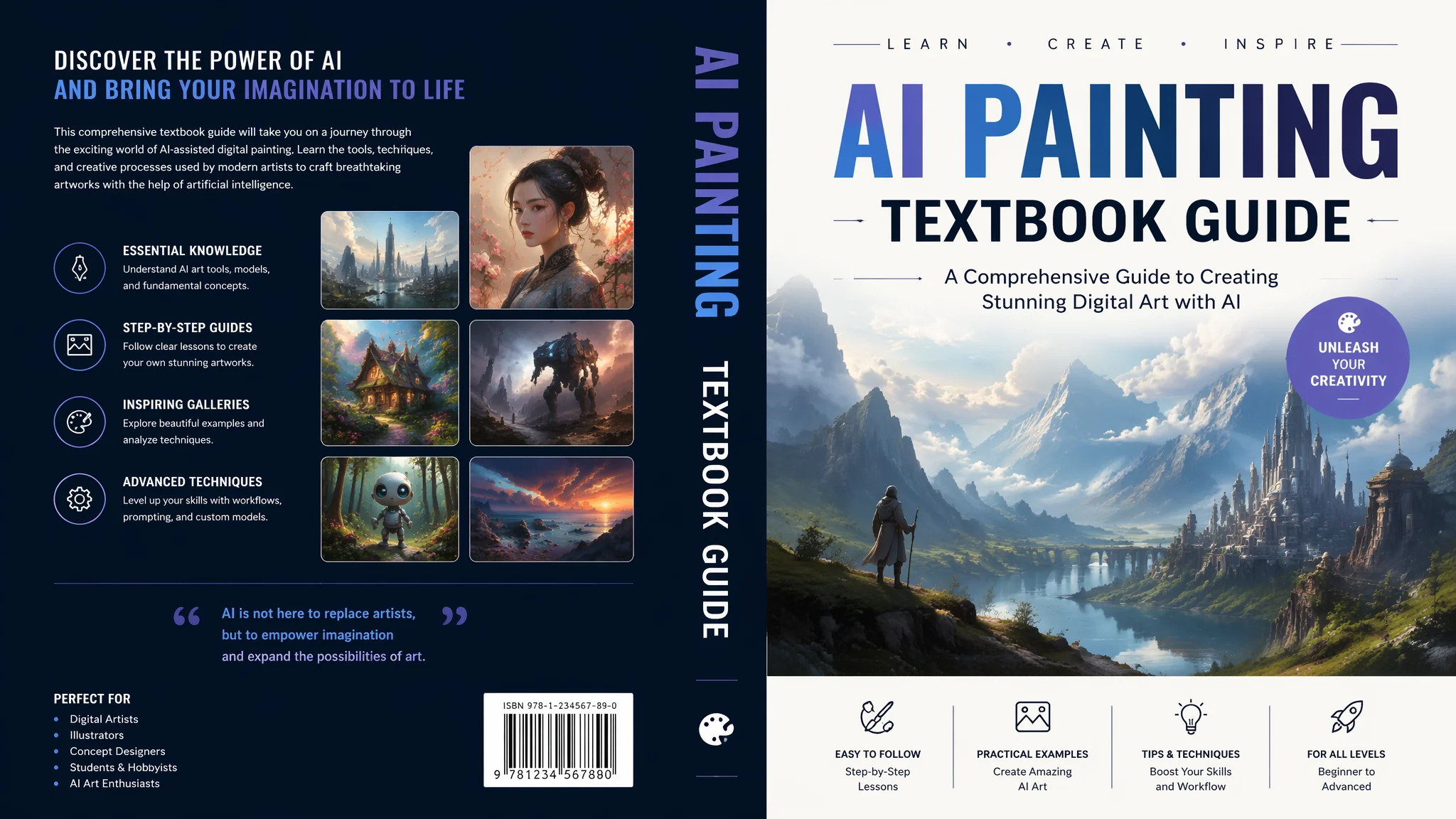 AI绘画教材编写：系统化教学内容的框架设计与案例示范