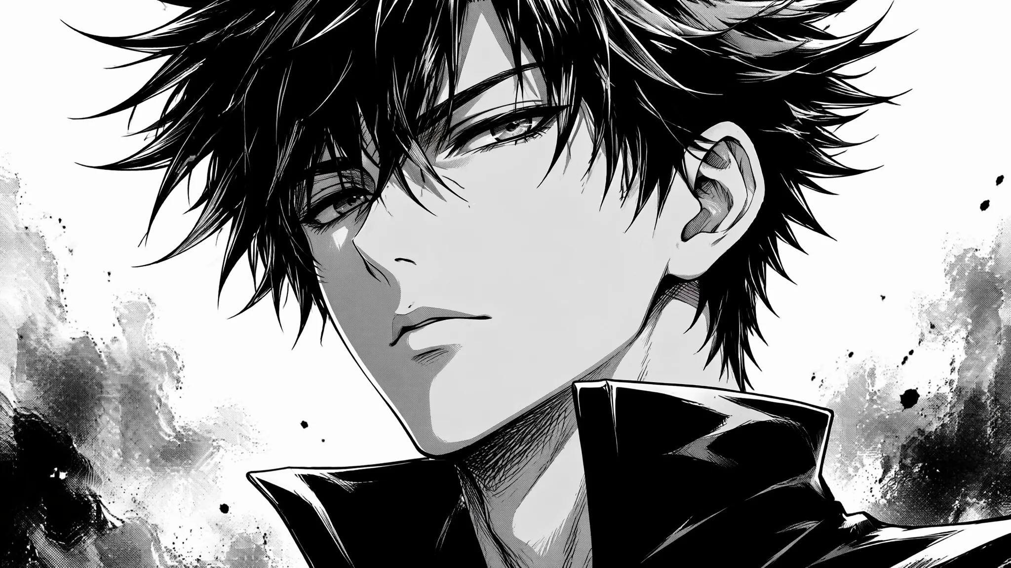 AI男性漫画角色绘画：日式少年漫与青年漫画风的人物创作教程