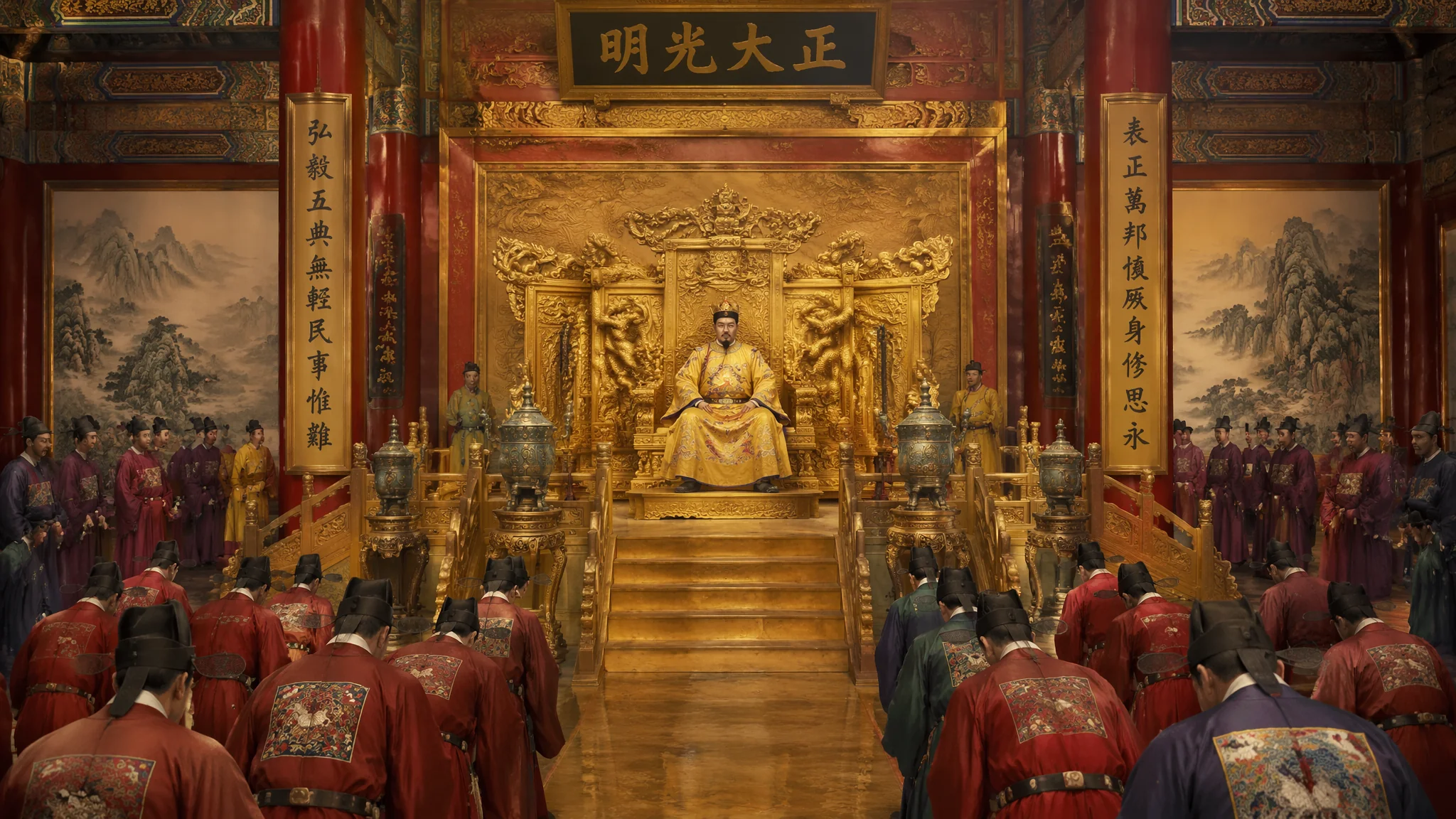 AI宫廷风格绘画：皇室奢华与巴洛克洛可可的古典贵族美学创作