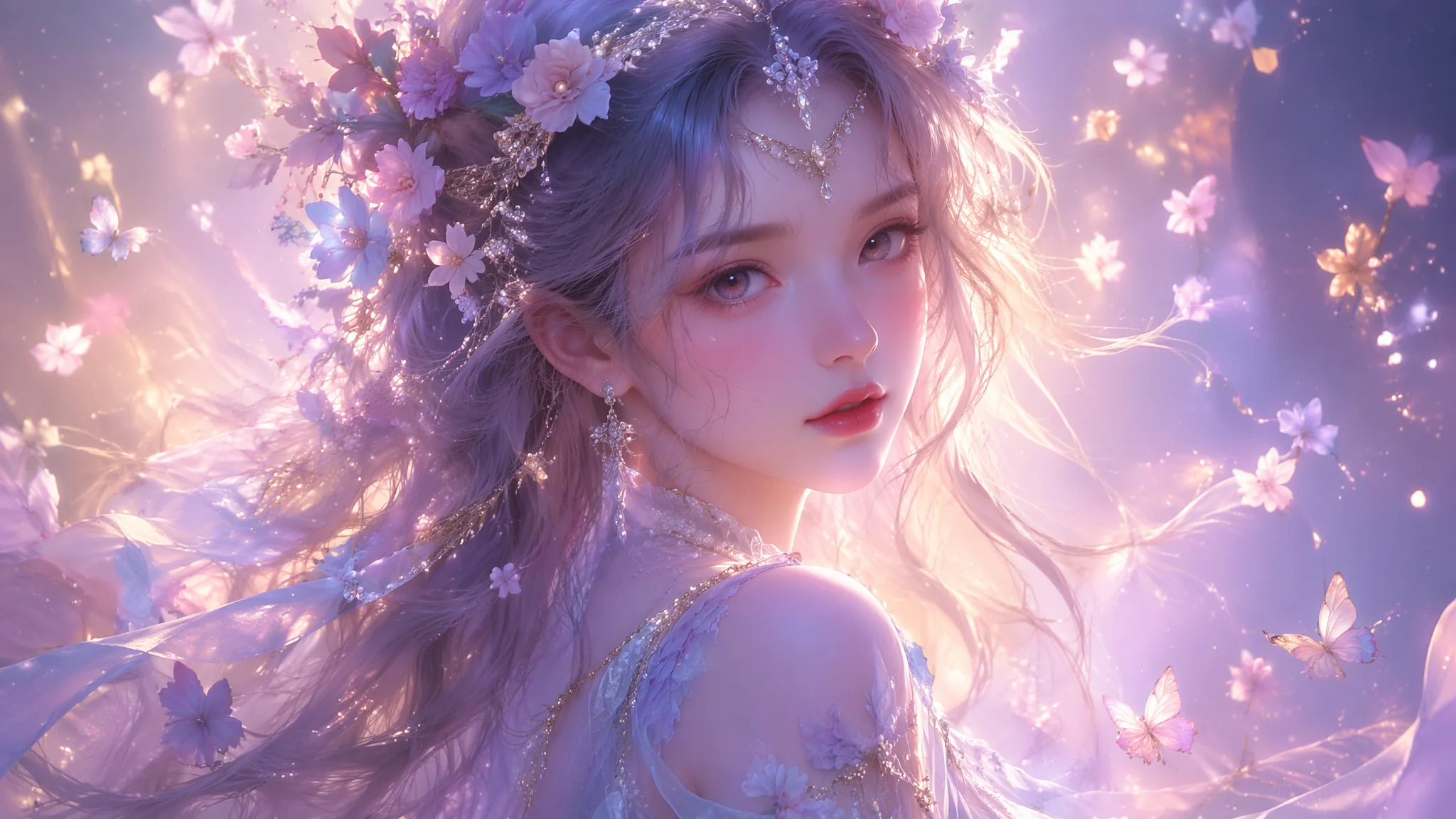 芸梦AI绘画怎么做？梦幻少女风格提示词与出图效果