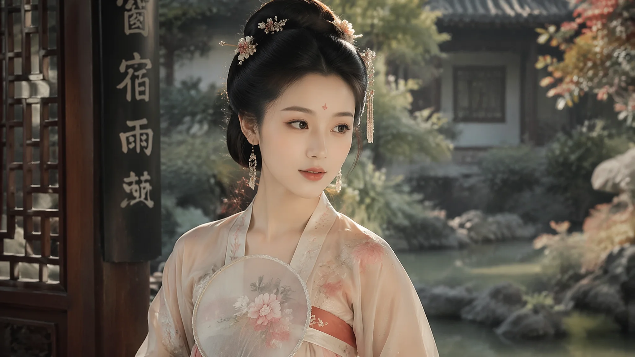 AI绘画古代美女角色创作技巧