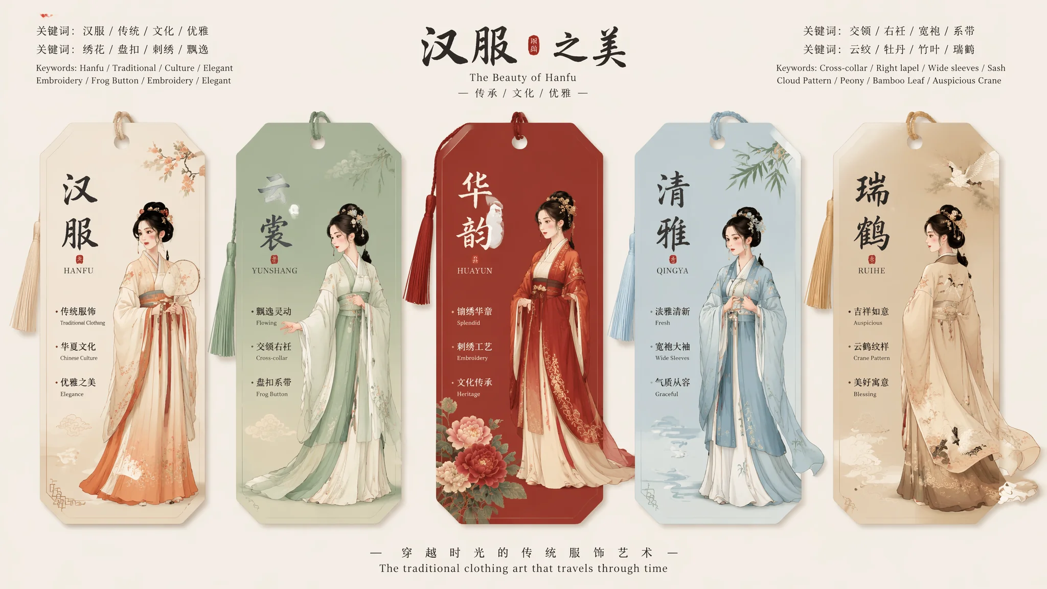 AI绘画汉服tag：汉服角色提示词标签大全