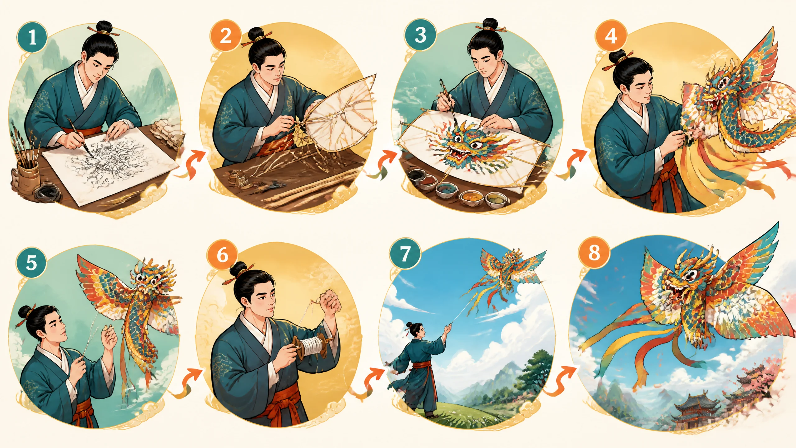 AI绘画国风美少年怎么画？古风男性出图