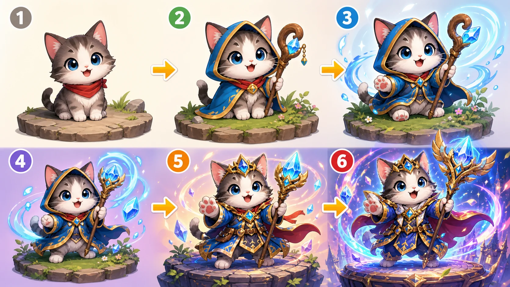 光遇猫猫AI绘画怎么画？游戏萌宠出图